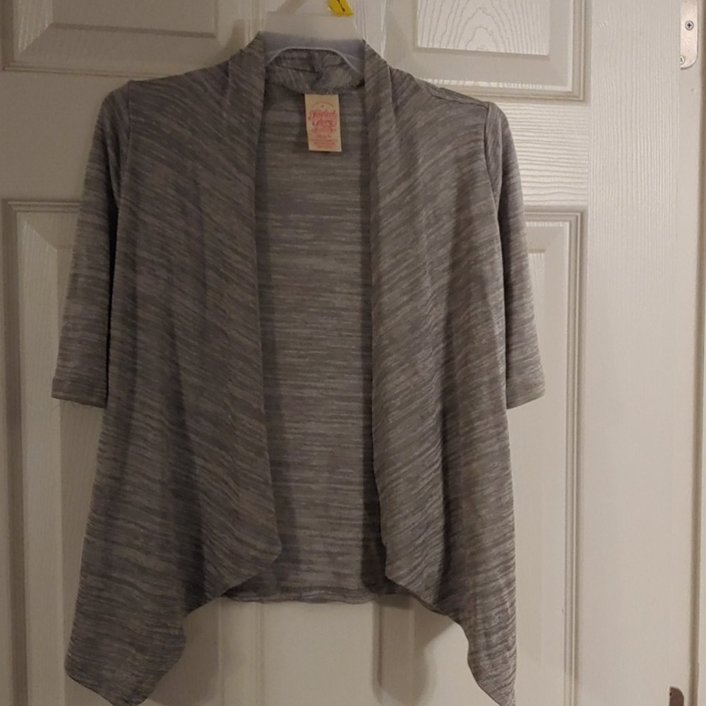 XS Little Girls 3/4 sleeve Cardigan
